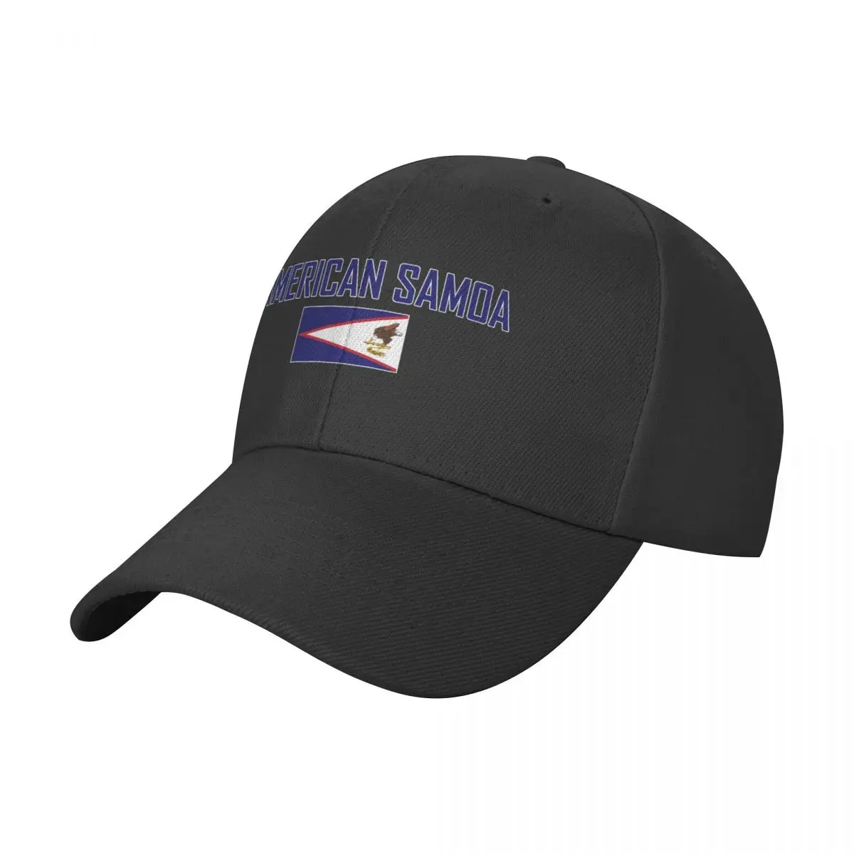 AMERICAN SAMOA Dependent Country Name With Flag Sun Baseball Cap Breathable Adjustable Men Women Outdoor Soccer Hat For Gift