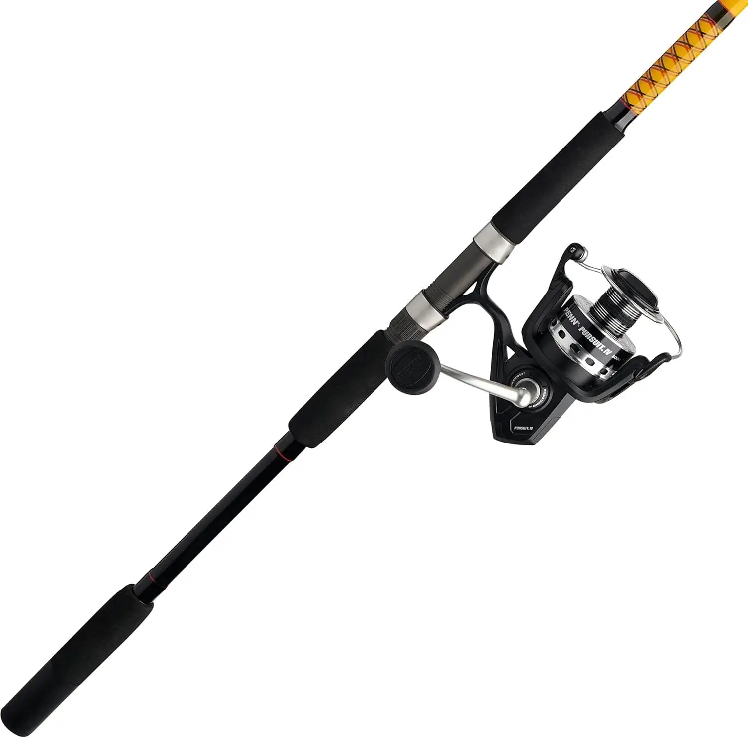 Bigwater Fishing Rod ， Spinning Reel Combo，4 sealed stainless steel ball bearings