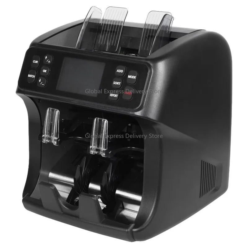 

Mixed Value Bill Counting Machine Banknote Counter DUAL CIS Bill Counter