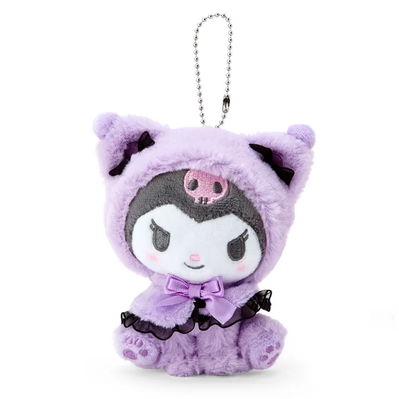 Hello Kitty Kuromi My Melody Cinnamoroll Pillow Cat Kawali Plush Toys Plushie Keychain Stuffed Doll for Kids gift