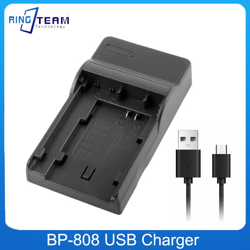 BP-828 BP-808 BP-819 BP-820 BP-827 Battery Charger for Canon VIXIA GX10 XF400 XF405 HFG20 HFG30 BP820 LED Charger