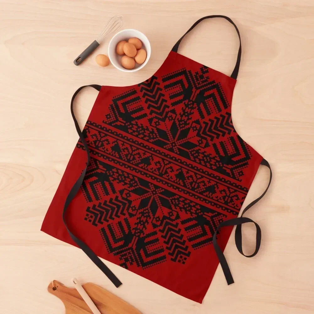 

Latvian Traditional Symbol Apron Costume Waiter kitchen item Art Things For Kitchen Apron