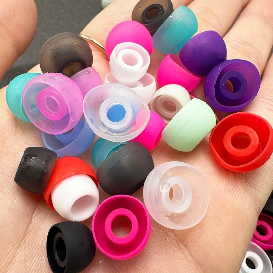 20pcs Silicone In-Ear Earphone covers Earbud Bud Tips Headset Earbuds eartips Earplug Ear pads cushion for earphone Mp3