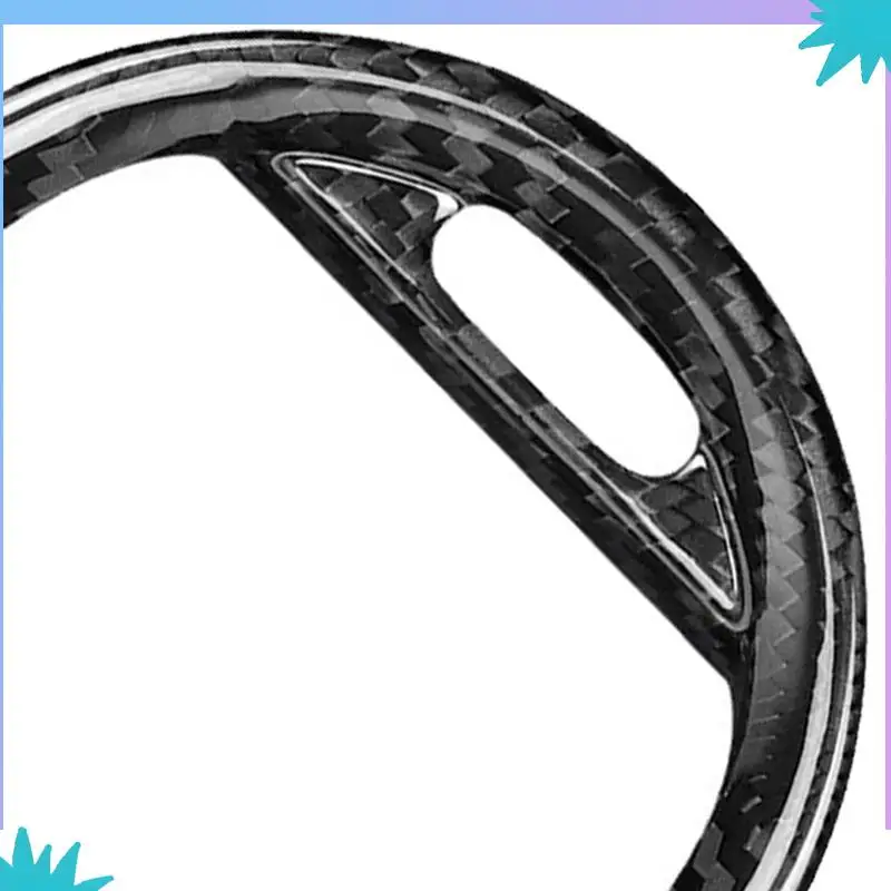 ABZW سيارة الداخلية ألياف الكربون تنفيس الهواء لوحة الكسوة لشركة فيات 500 أبارث 2012-2019 اكسسوارات تنفيس الهواء الإطار الزخرفية