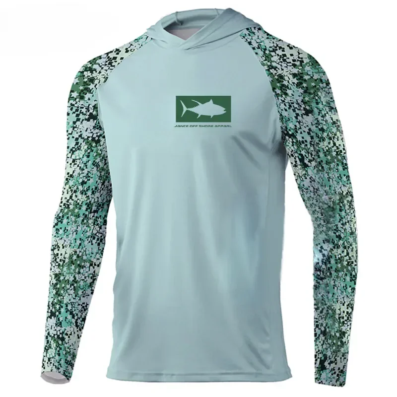 

2023 Hoodie Summer Long Sleeve Performance Shirt for Fishing Wear Anti-uv Breathable Fishing Shirt