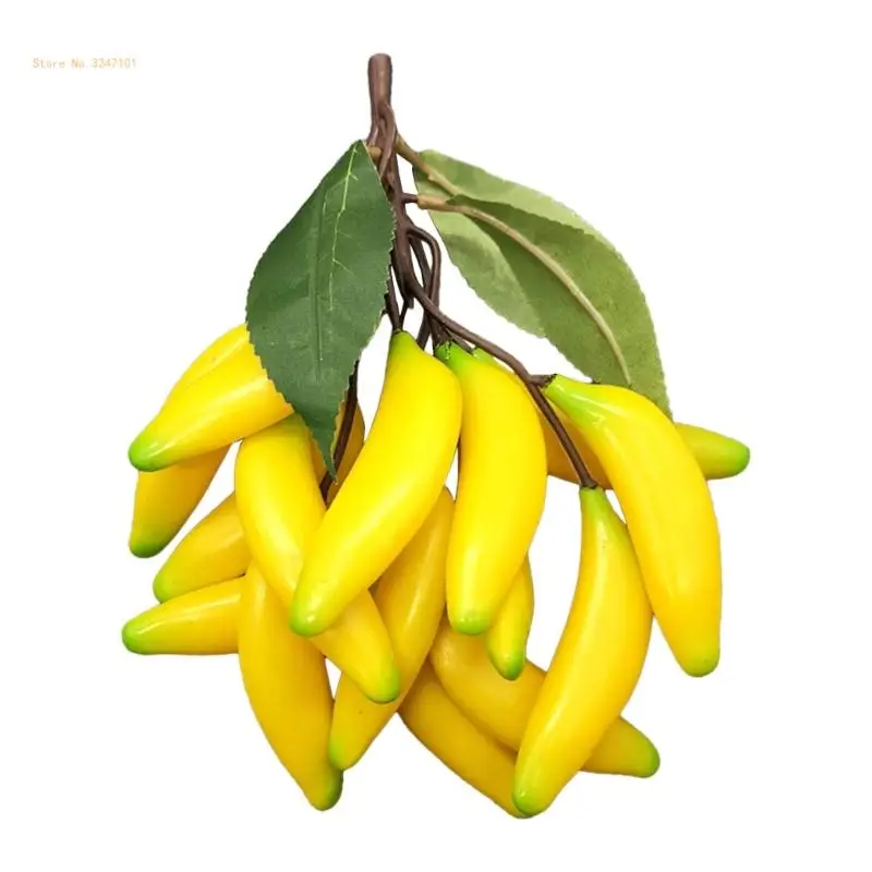 

1Set Artificial Bananas Fake Bananas Perfect for Kitchen and Party Decorations Dropship