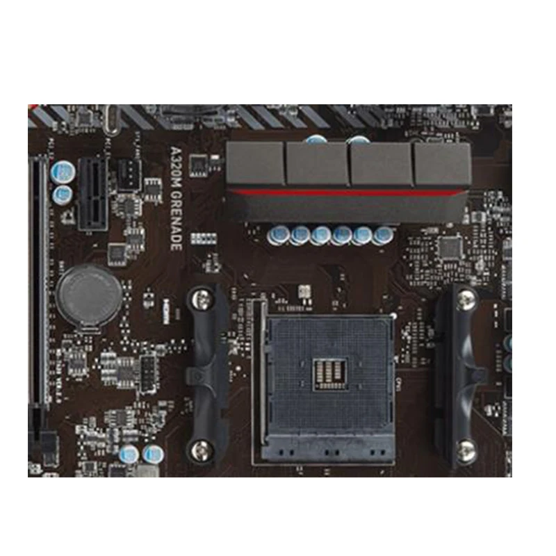 For A320M GRENADE Motherboards Socket AM4 DDR4 32GB For AMD A320 Desktop Mainboard SATA III USB3.0