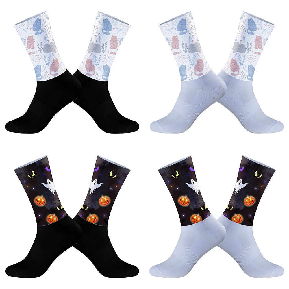 

2024 New Sports Bicycle Racing Compression Socks Cycling Socks Professional Soccer Socks