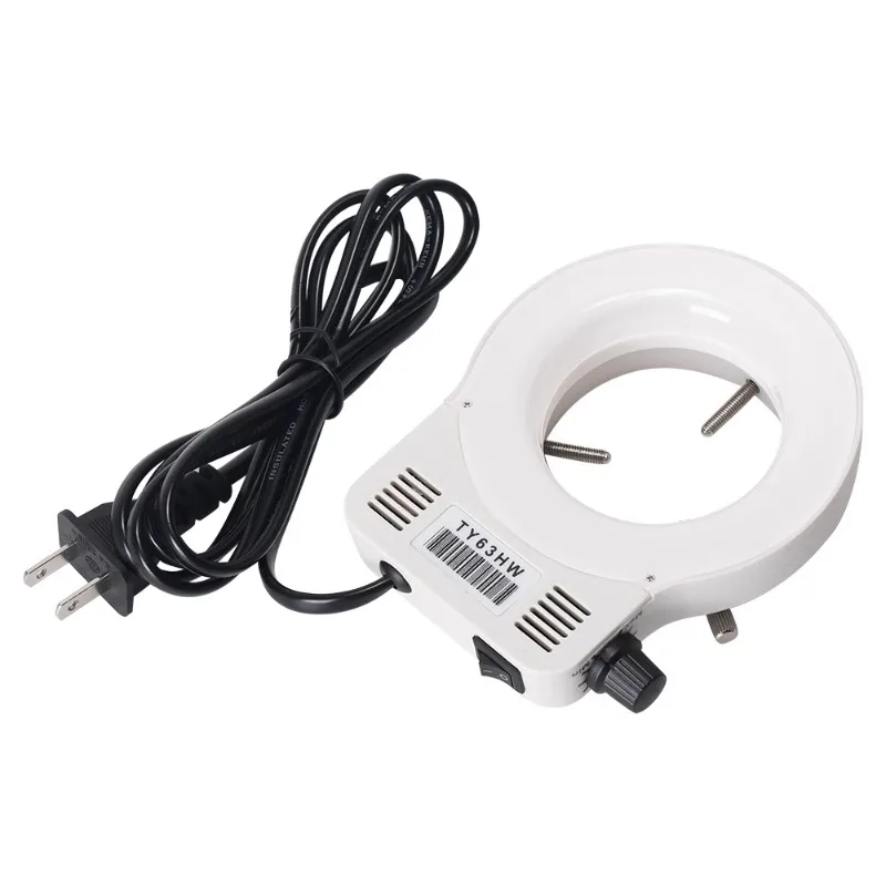 20 frosted circular lamps, high-definition electron microscope, LED supplementary light source with an aperture of 62mm