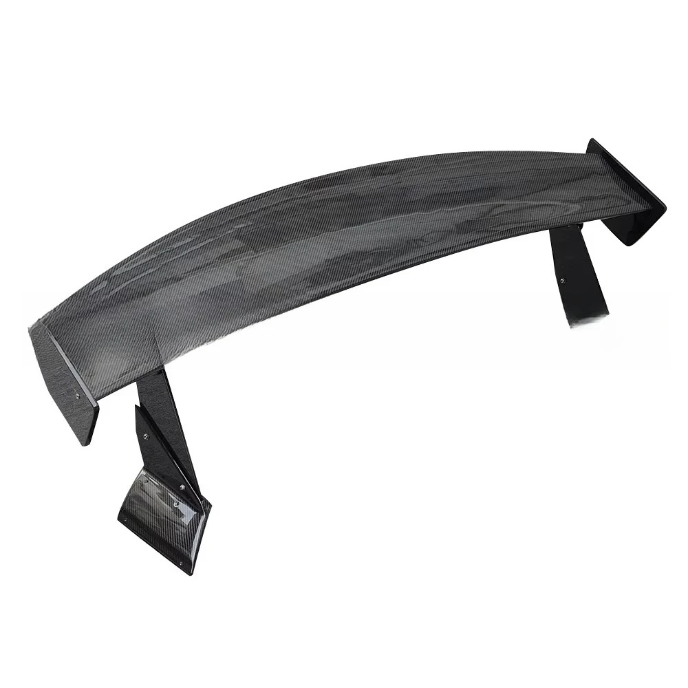 ألياف الكربون VRS GT الخلفي الجذع الشفاه الجناح Ducktail المفسد لنوع R هاتشباك FK7 FK8 10TH 2016-2019 ضبط السيارات #4