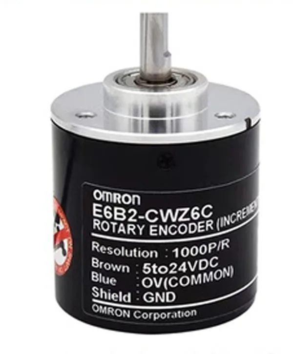 Rotary optical encoder E6B2-CWZ6C 1000P/R ABZ three years warranty