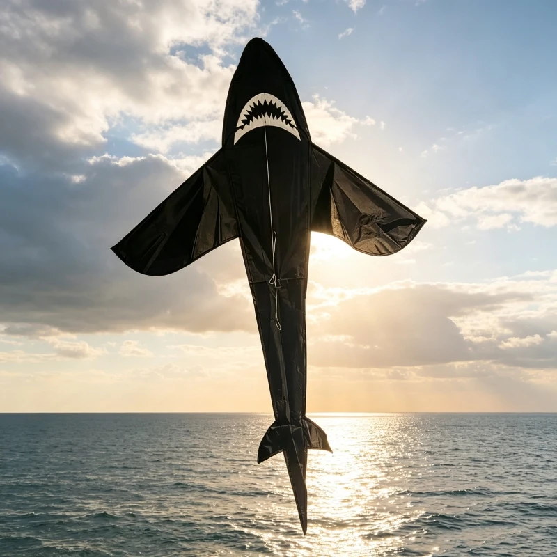 Shark kite flying for adults kites Outdoor play steering kite toys 3d professional wind kites outdoor games Fabric linha de pipa