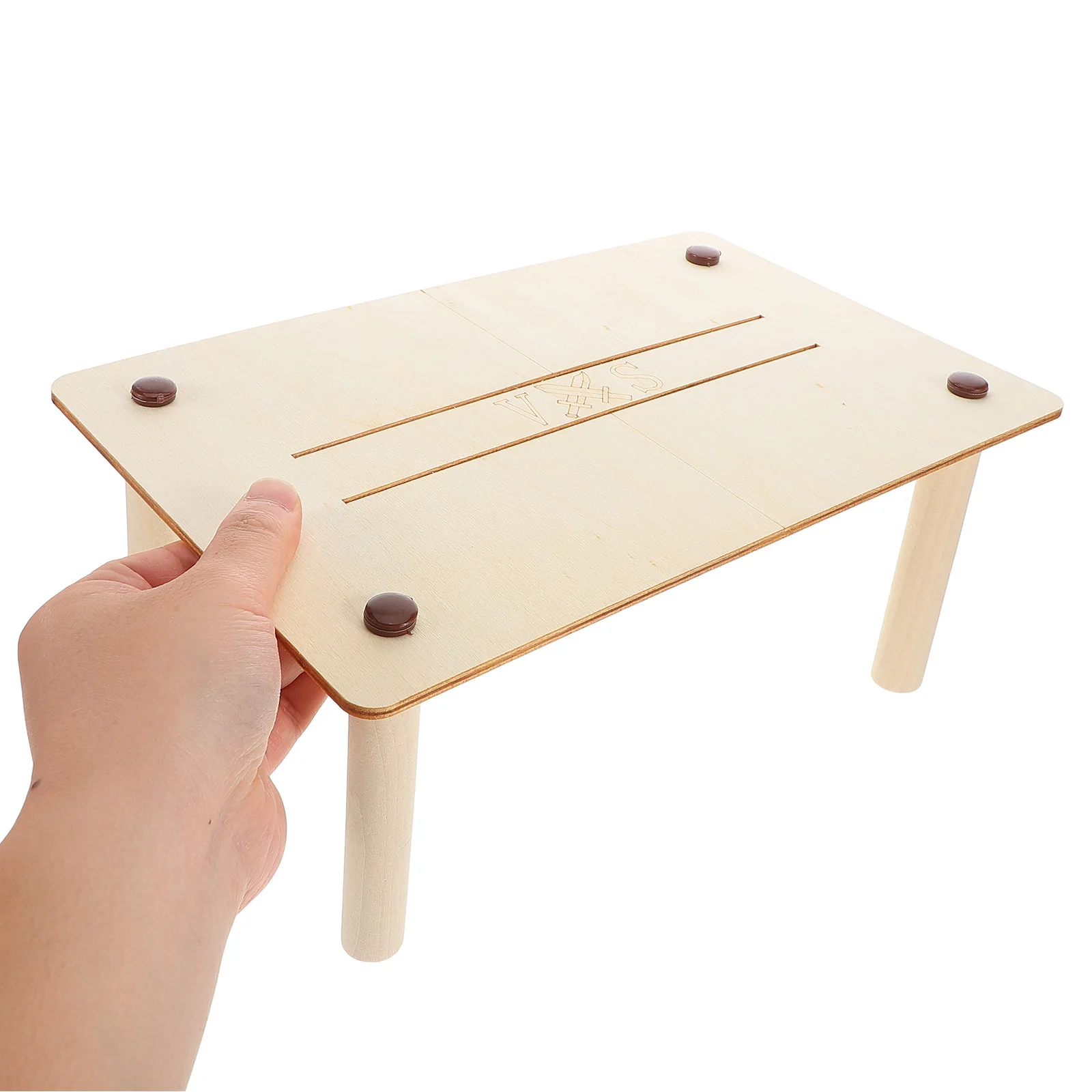 طاولة القتال الخشبية لعبة الحفلات الممتعة للأطفال والكبار الهامستر السنجاب شينشيلا منصة الحيوانات الأليفة الصغيرة سلم مقاوم للماء الإبداعية #6