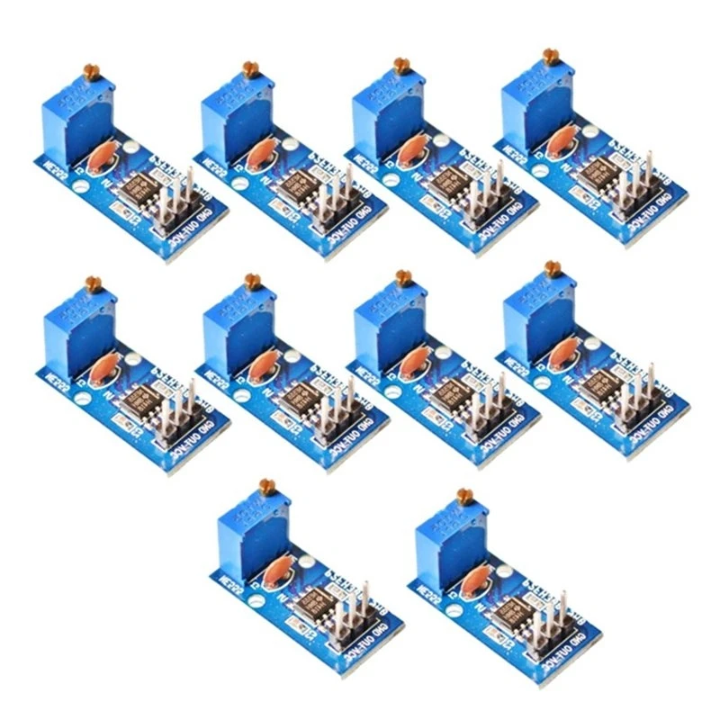 Best-Square/Rectangular Wave Signal Generator 5V-12V NE555 Pulse Frequency Duty Cycle Adjustable Module 10Pcs