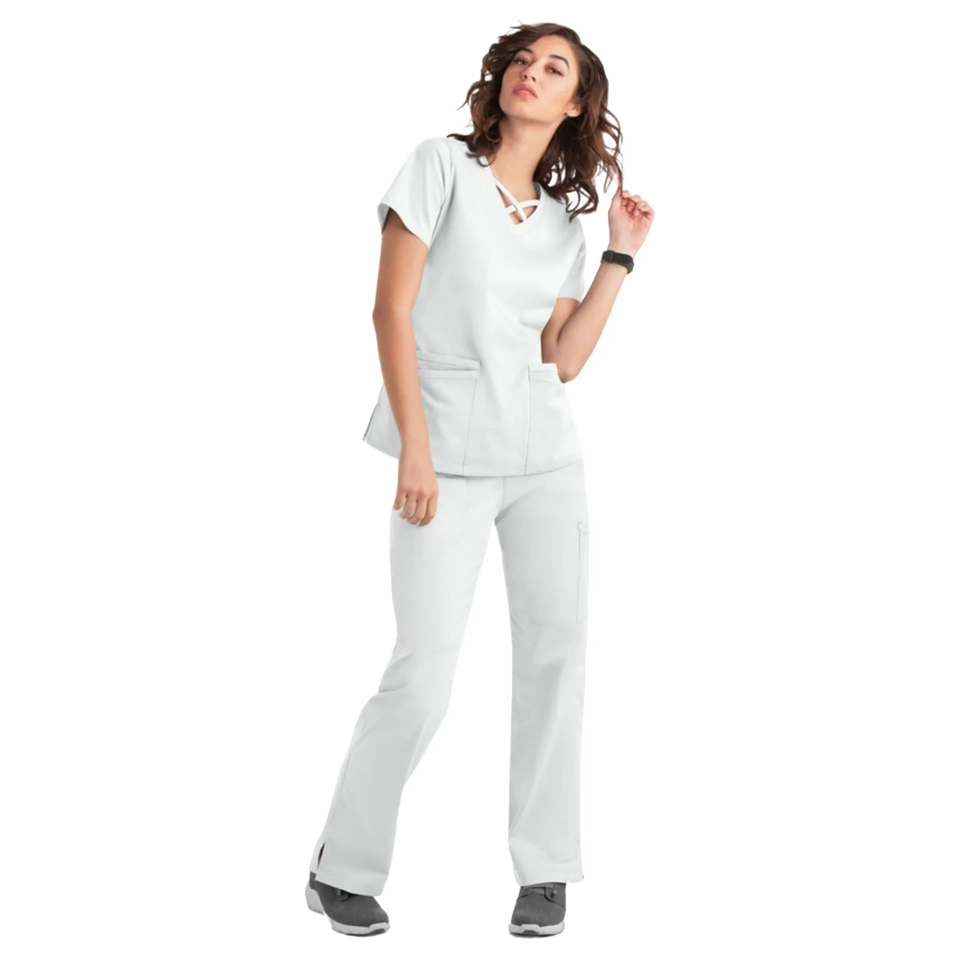 Ziekenhuis Scrubs Sets Verpleegkundige Accessoires Medische Kleding Voor Vrouwen Werk Uniformen Tandheelkundige Kliniek Schoonheidssalon Spa Werkkleding Overalls