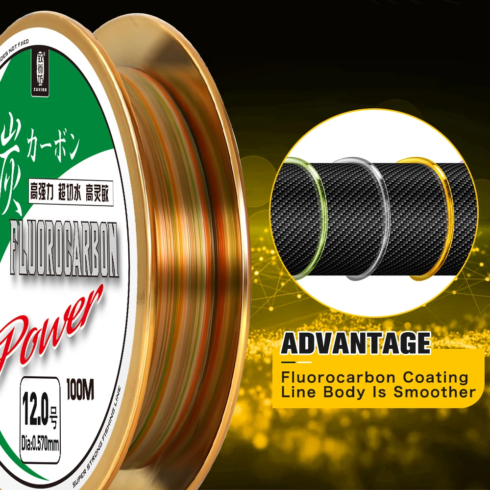 ZUKIBO Color Full Sink Fluoroc - огляд і ціна Fluorocarbon Line