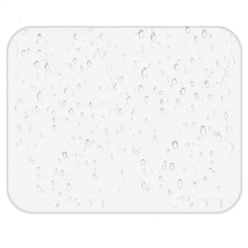 Glass Mouse Pad Game Mouse Pad Clear Tempered Glass Mice Mat Anti Slip Desk Mouse Pads Waterproof Smooth Mouse Mat