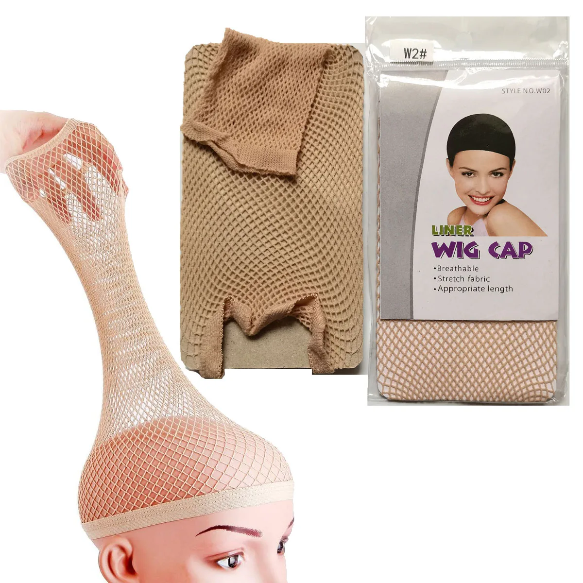 상단 헤어넷 메쉬 직조 가발, 한쪽 끝이 열림 닫힘, 검은 머리 신축성 그물, 모자 제작용, 2 개