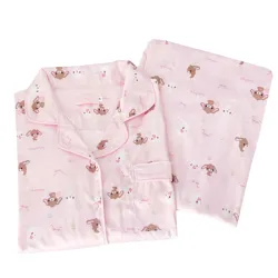 Sugarminuet Pajama sets Loungewear Shorts Pink Spring Summer Kawaii Cute Clothes for Women