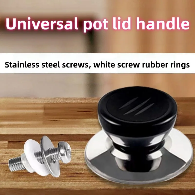 20PCS Universal Anti Scald Pot Cover Replaceable Universal Pot Cover Handle Pot Cover Circular Cookware Kitchen Accessories