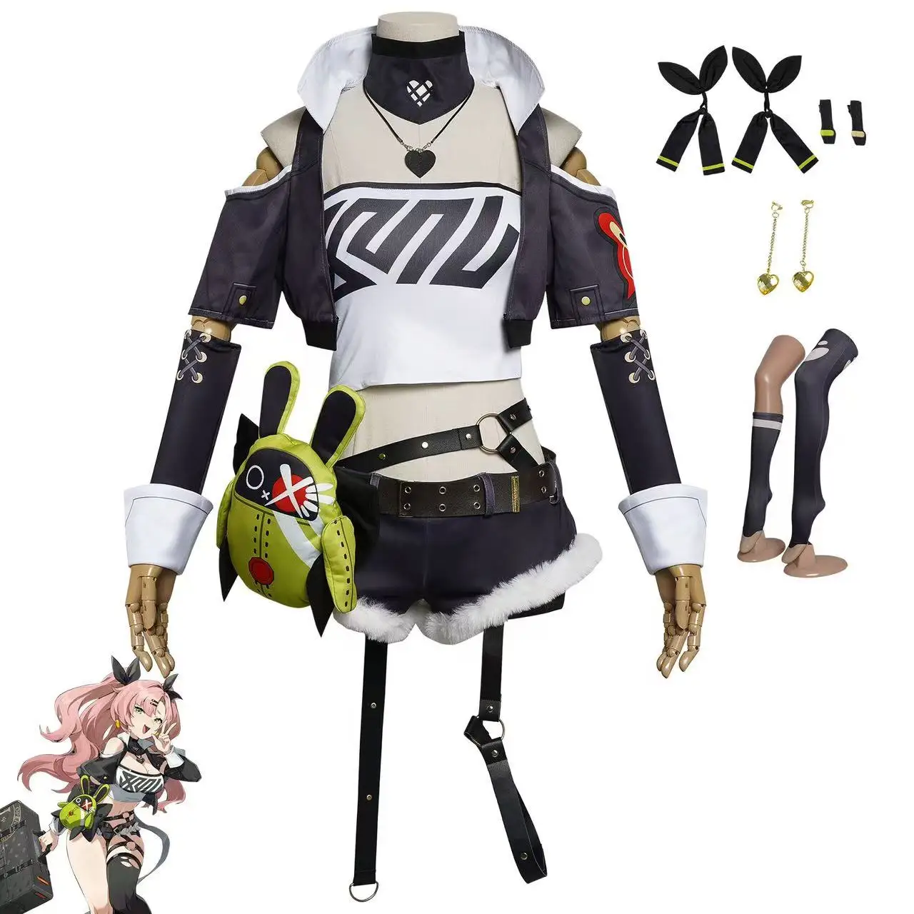 

Zenless Zone Zero cosplay costume Cunning Rabbit House Nickelodeo Mara game anime cosplay stage performance sexy costumes