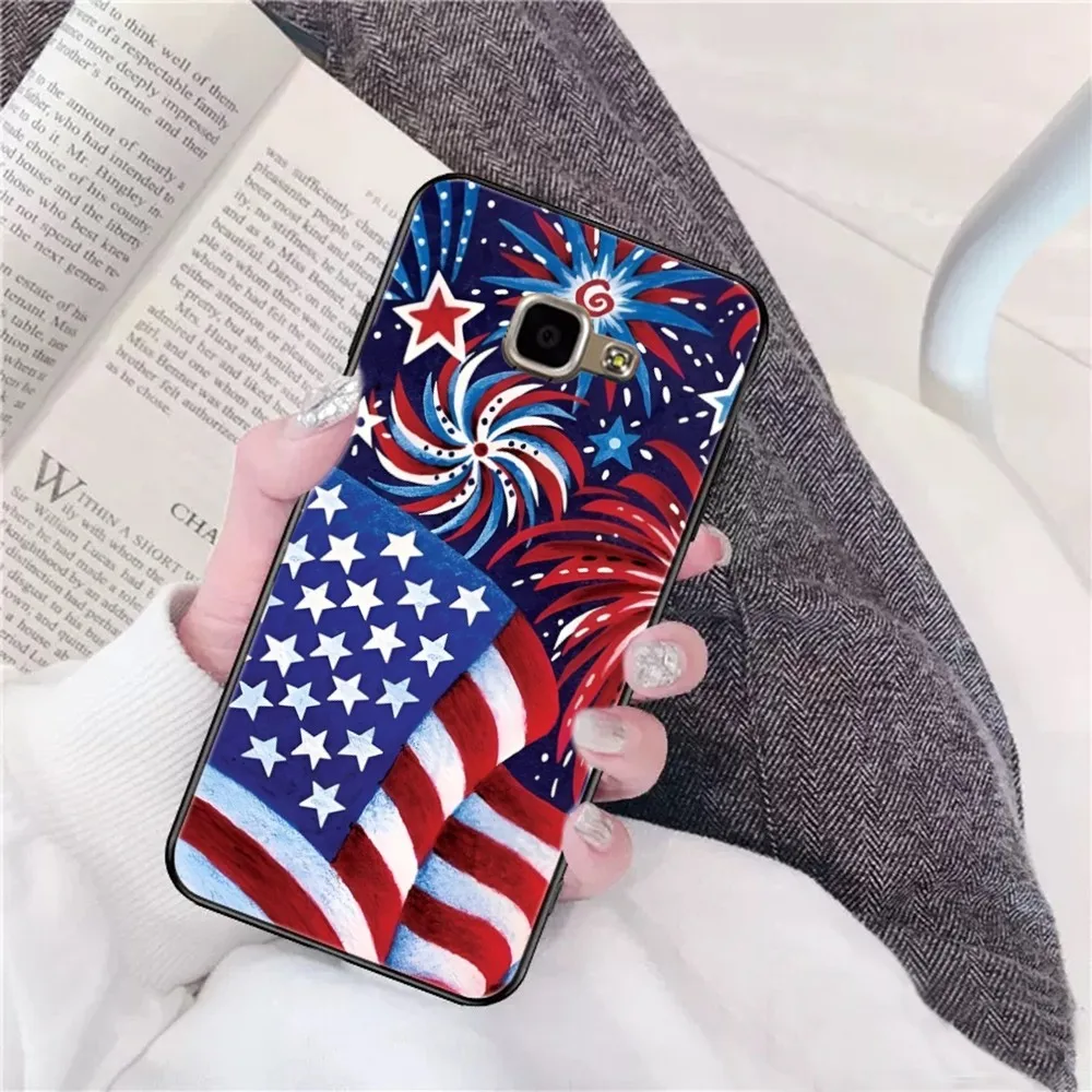 Celebrating Independence Day Party in the United States Phone Case For Samsung A 10 11 12 13 20 21 22 30 31 32 40 51 52 53 70 71