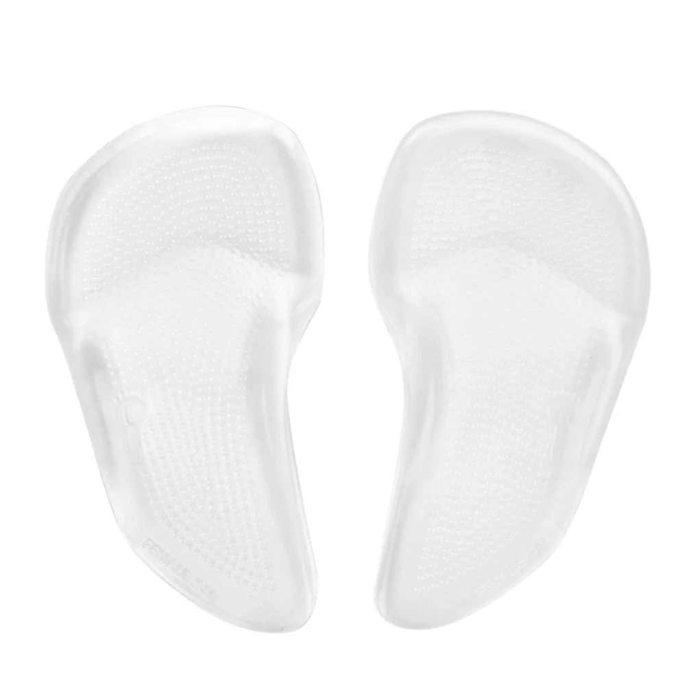 

Arch Support Pads Sole Inserts Comfort Insole Gel Cushion Foot Care Heel Supports Silicone Unisex Walking Pain Relief