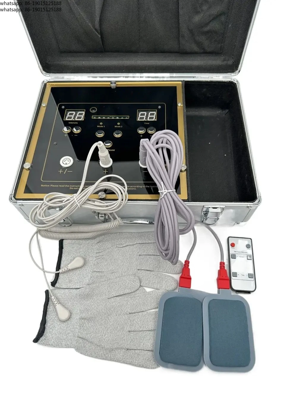 Portability Bioenergy Massage Machine Bioelectric Meridian Dredge Pulse DDS Electric Body Massager Physiotherapy Instrument