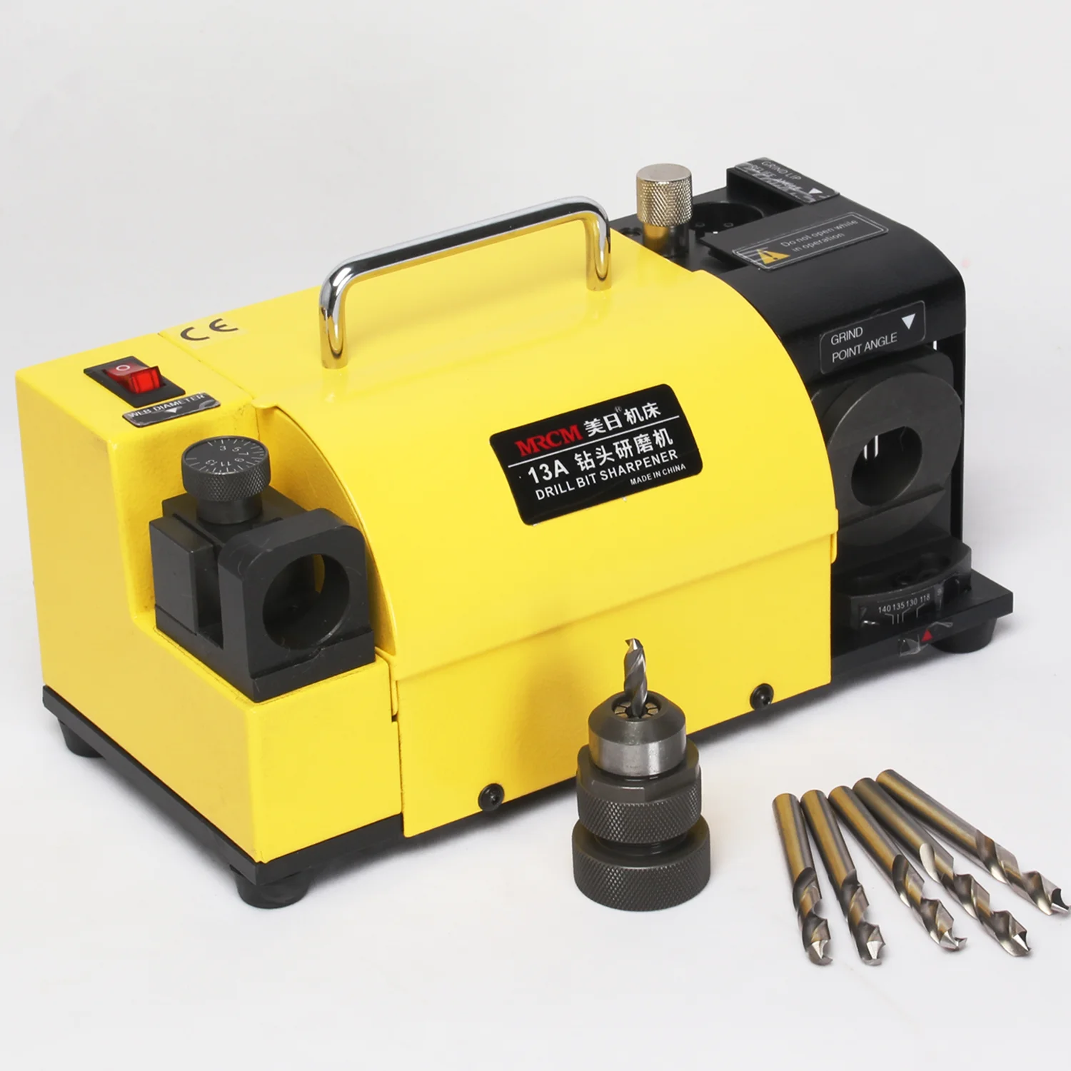 MRCM Drill Bit Sharpener Grinding Sharpening Machine MR-13D Bit Sharpening Tool MR-13A MR-13B 3mm-15mm sharpening drill machine