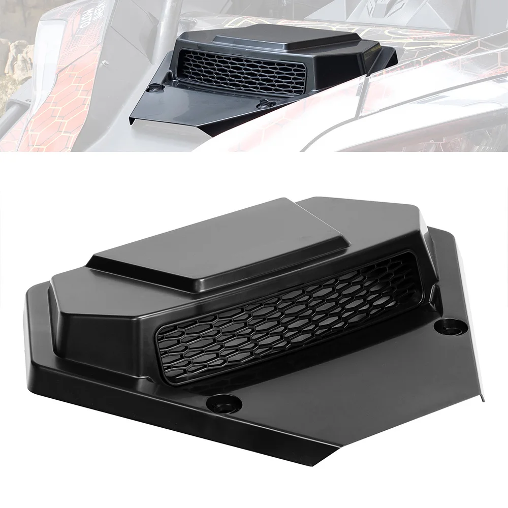 

Front Turbo Hood Scoop with Grill Vents For CFMOTO ZForce 950 1000 Sport H.O. HO EX 2020-2024 Mesh Ventilation PP Cover