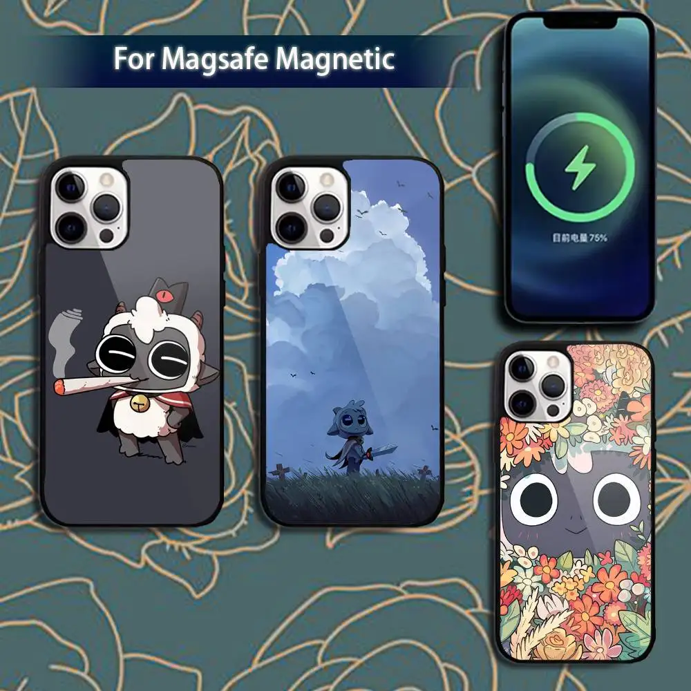 

Cult of the L-Lamb Phone Case For iPhone 17,16,15,14,13,12,11,Pro,Max,Plus,Mini,Magsafe,Magnetic Wireless Charging Case