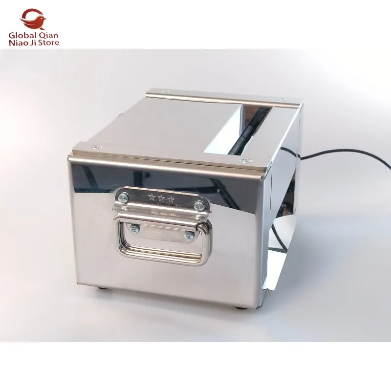 SUS304 Full Steel Cutter Accurate Electric Tobak Leaf Tobacco Shredder for Herb Lemon Leaf