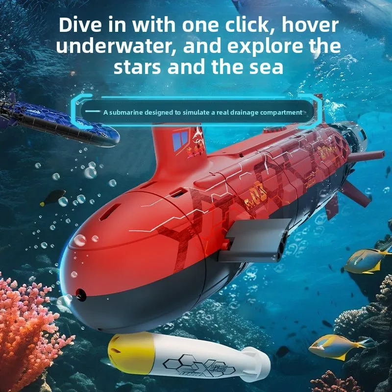 mini-sous-marin-telecommande-sans-fil-bateau-telecommande-a-grande-vitesse-rechargeable-par-usb-modele-de-jouets-electroniques-pour-enfants-cadeau-d'anniversaire