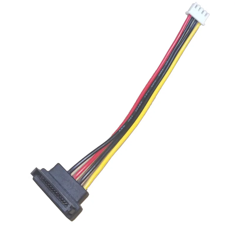 Cable de disco duro SATA, Cable de alimentación, Cable de Host NVR DVR de seguridad, Cable de cobre puro de siete núcleos, doble escudo