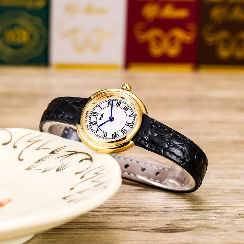 

Retro Leather Quartz Watch, Korean Style Women'S Wristwatch, 2026 New Style, Women'S Series, Women'S Wear Watch Gift.