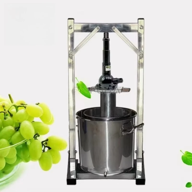 36L Factory Direct Sale Cheap Small Home Use Grape Press Wine Juice Machine/manual Hydraulic Jack Honey Press