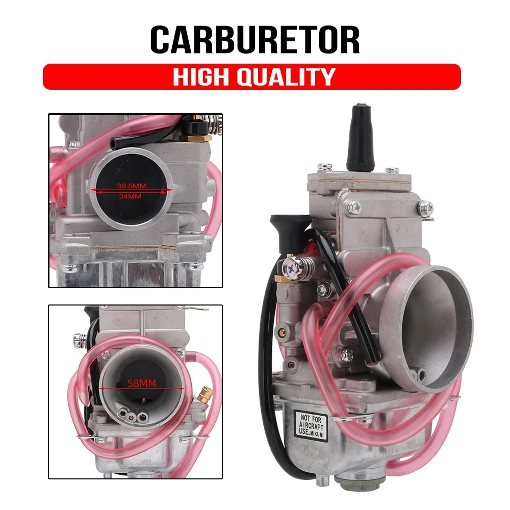 Aluminum alloy motorcycle Carburetor for TM34 Fit 300cc-350cc engine