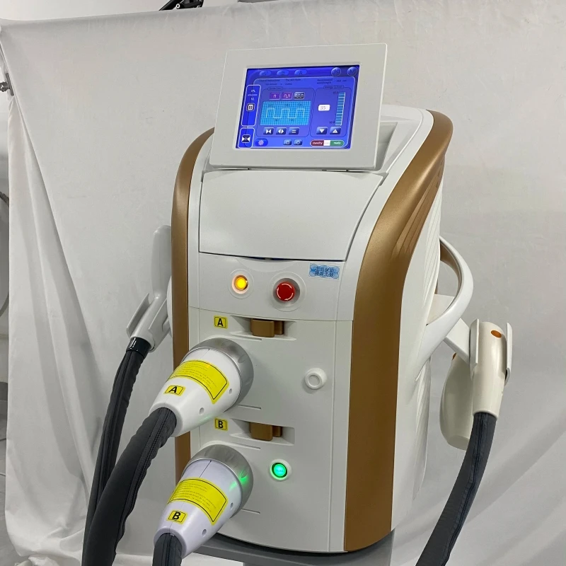 M22 IPL Nd yag Laser 2 w 1 Maszyna do usuwania włosów Maszyna do usuwania tatuaży Odmładzanie skóry Usuwanie pigmentacji Depilator do włosów dla kobiet 3000W