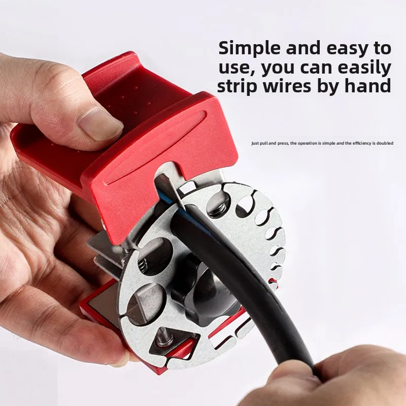 Small Hand‑Held Wire Stripping Fast Insulation Remover Peeler Household Scrap Processing