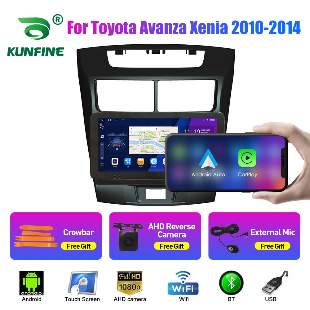 

10.33 Inch Car Radio For Toyota Avanza Xenia 2Din Android Octa Core Car Stereo DVD GPS Navigation Player QLED Screen Carplay