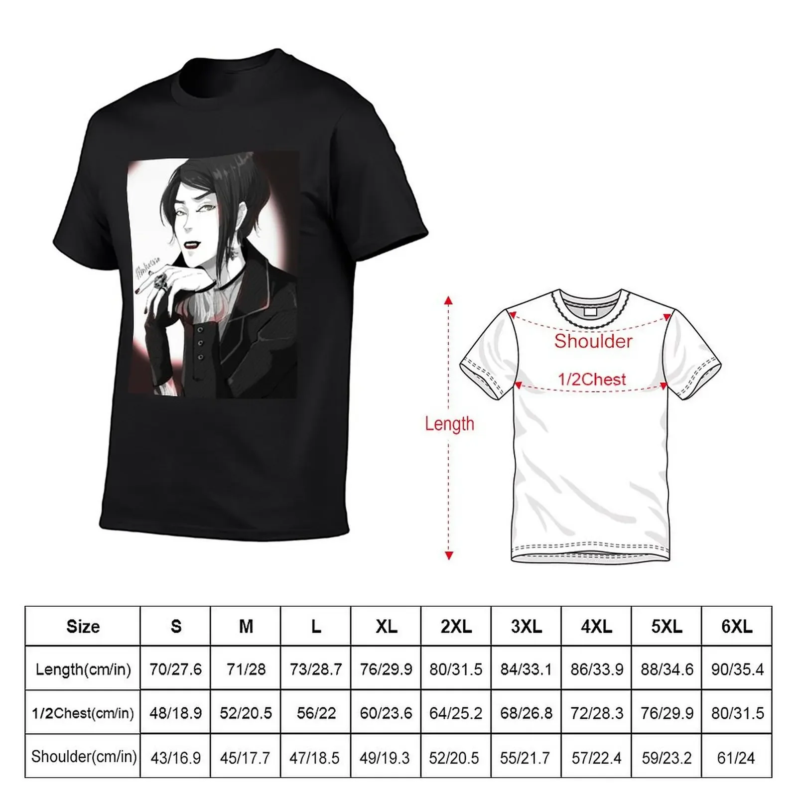 Aya Manga style Blindfold Mashersan T-Shirt anime anime figures mens tall t shirts