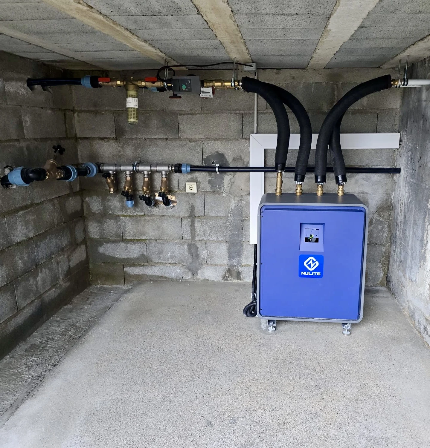 10KW 20KW 40KW الشمسية الحرارية الأرضية المياه إلى مصدر المياه مضخة الحرارة R32 R290 ارتفاع درجة الحرارة مضخة الحرارة مصدر الأرض الصين مصنع #4