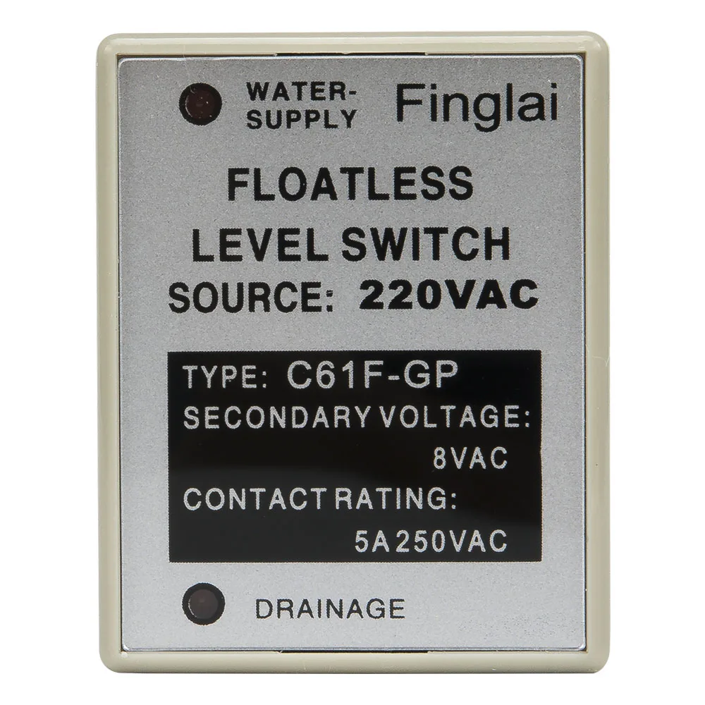 C61F-GP AC 220V floatless level switch / relay water 220VAC level controller / pump automatic switch