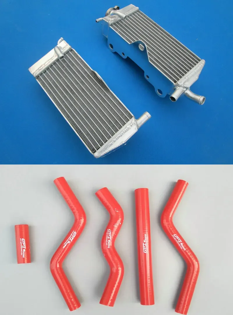 

Aluminum Radiator & silicone hose for Honda CR125R CR125 1989 2-Stroke 123cc CR 125 R 89