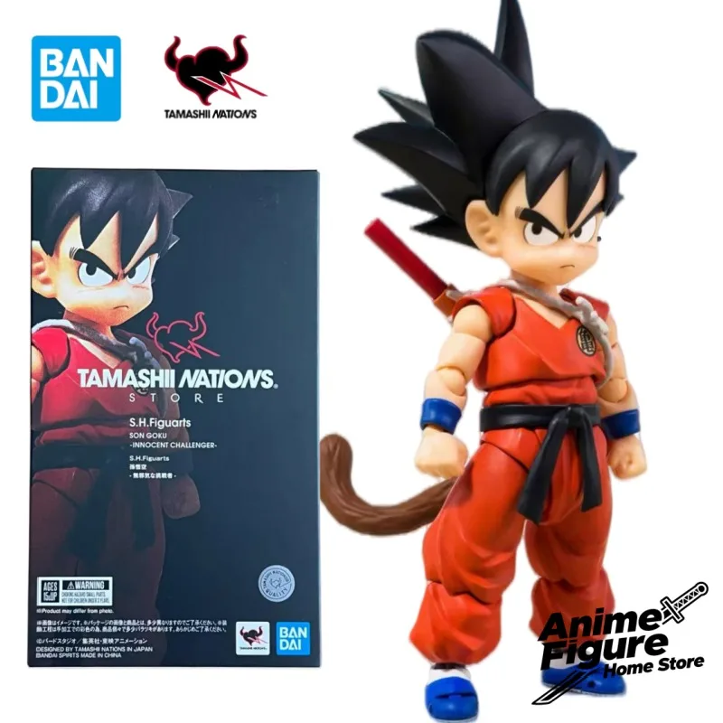 

100%Original in Stock Bandai Dragon Ball S.H.Figuarts Son Goku Anime Character Model Toys Desktop Ornaments Collection Gifts