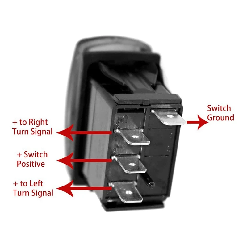 Motorcycle Flasher Relay With Turn Signal Rocker Switch LED Turn Signal Flasher Relay Turn Signal Fault Decoder