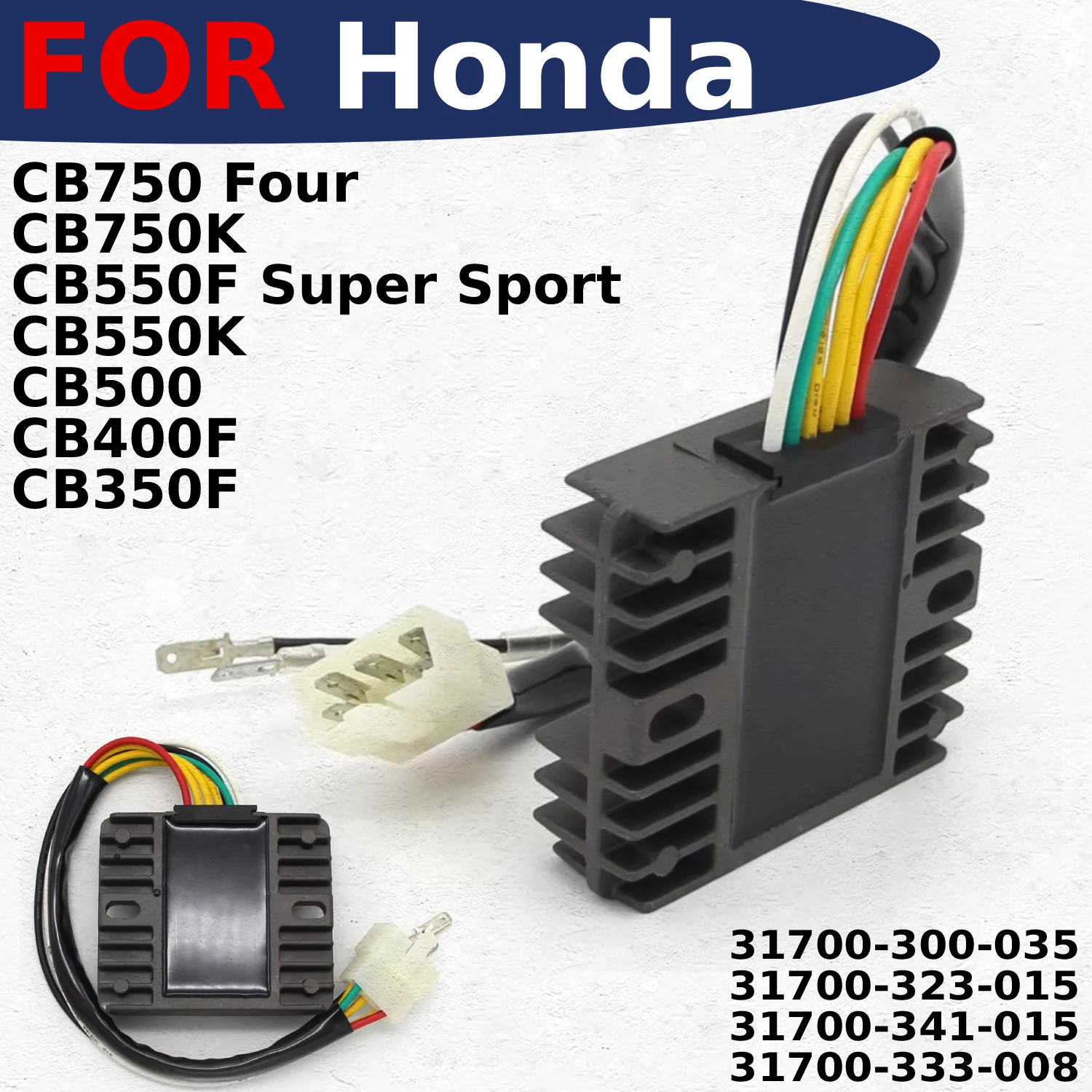 

Voltage Regulator Rectifier For Honda CB400F CB550K CB750K CB350F CB500 CB550F Super Sport CB750 Four 31700-300-035