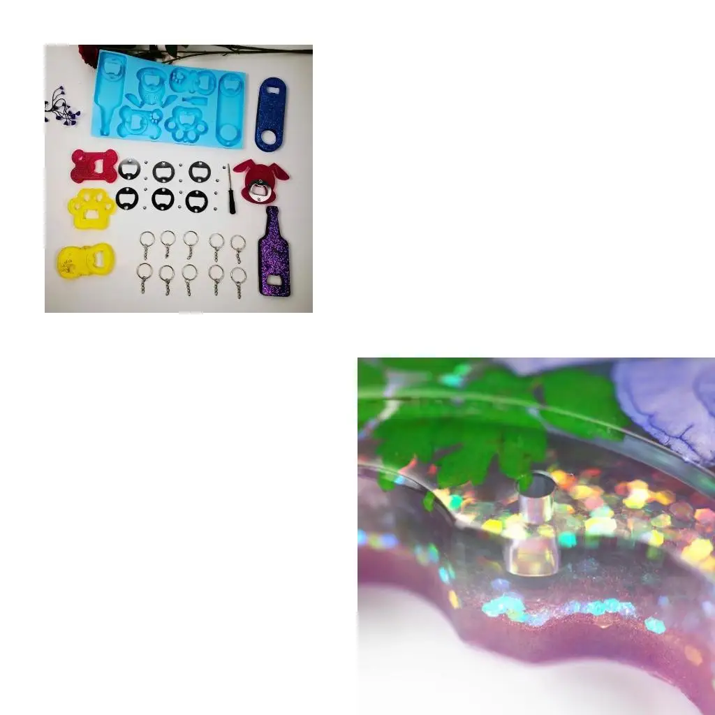 Bottle Opener Resin Mold Epoxy Resin Jewelry Casting Mold Suitable for Wine Bottle Opener Diy Craft Production