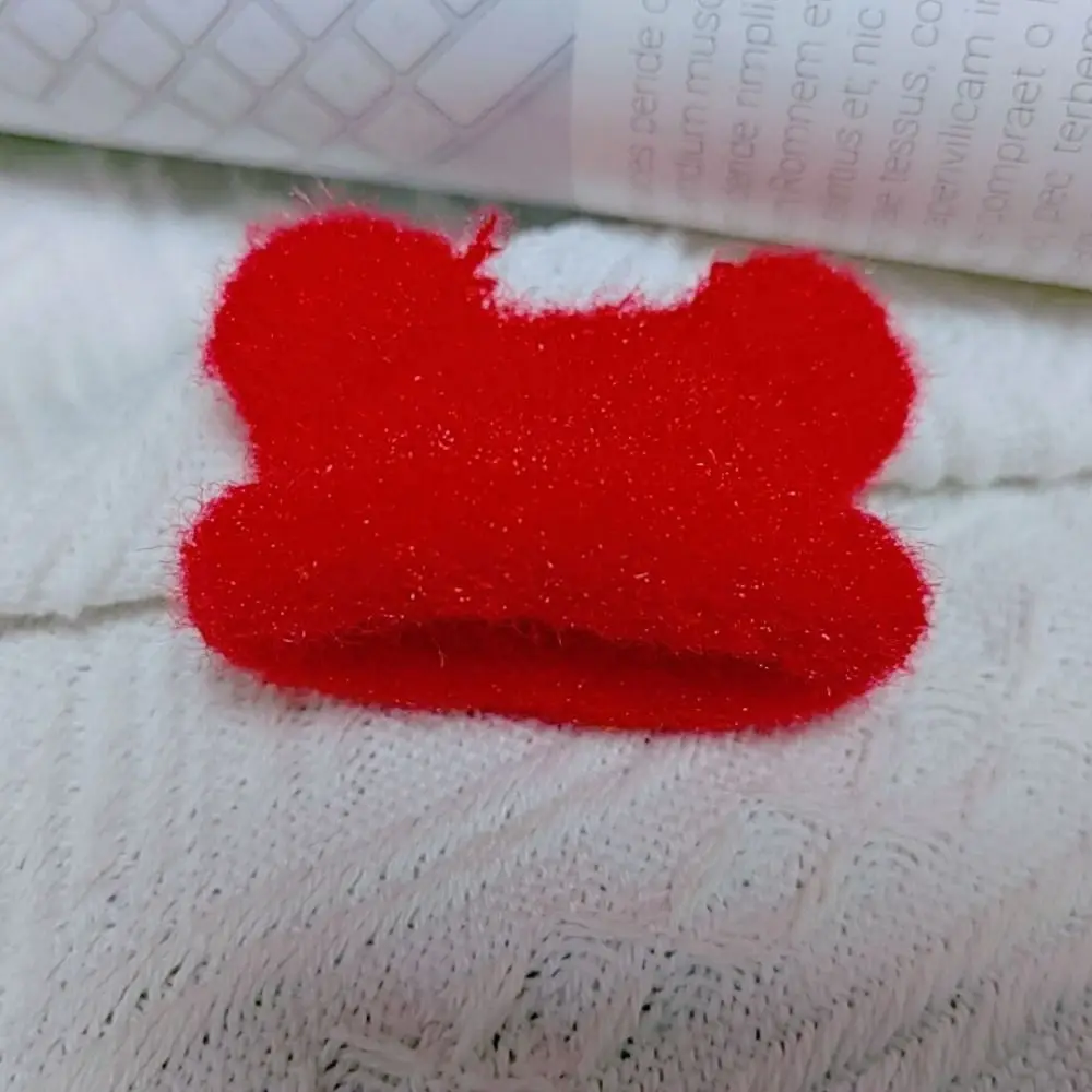 Knitted Mini Knitted Hats Mini Handmade Materials DIY Doll Decorative Cap Colorful Cute Knitted Finger Cap Doll