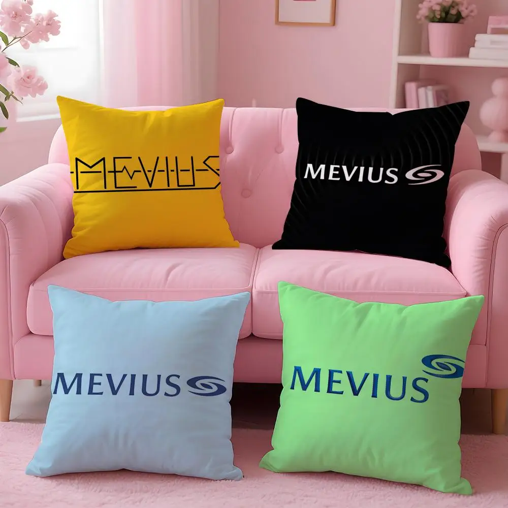 cigarette Mevius Cushion Cover Cushion Cover Set 4Pcs 50x50 45x45 40x40 Pillowcase Decorative Sofa Home Decor